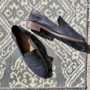 Lucky Brand Cahill Leather Flat in Black